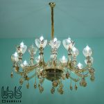 لوستر کریستالی وارداتی